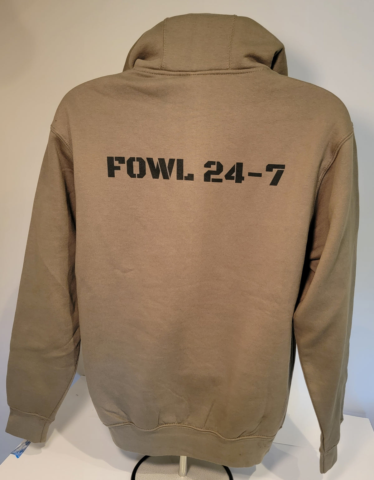 FOWL 24-7 Army Green Heavy Weight Fleece Hoodie