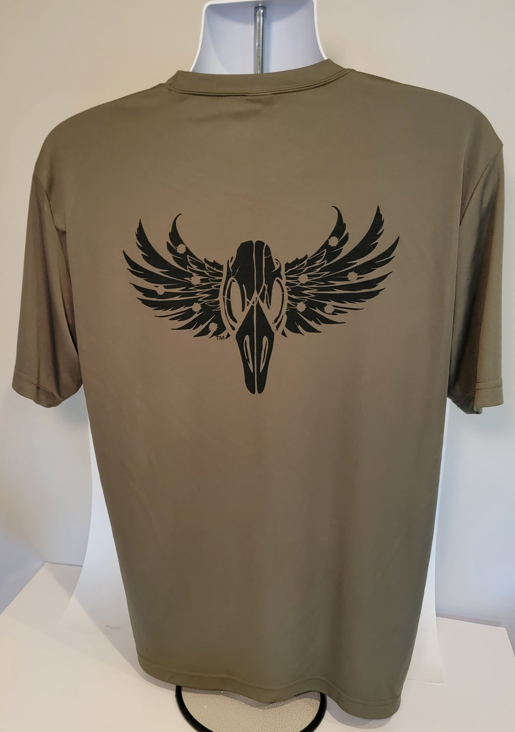 FOWL 24-7 Sport-Tek Performance Olive Green Short Sleeve Tee Shirt