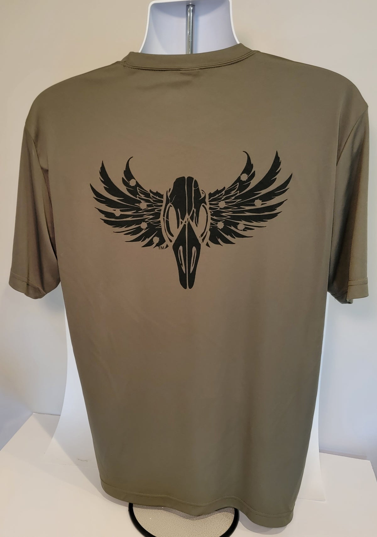 FOWL 24-7 Sport-Tek Performance Olive Green Short Sleeve Tee Shirt