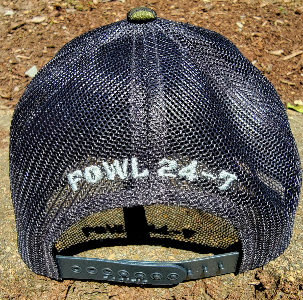 FOWL 24-7 Pacific Duck Camo/Black Trucker Snapback Hat