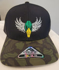 FOWL 24-7 Pacific Duck Camo/Black Trucker Snapback Hat